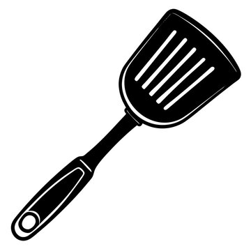 recommend clip art: Spatula Silhouette vector art