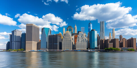 Fototapeta premium New York City in the Summertime 