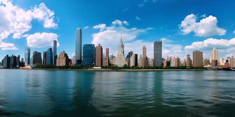 Obraz premium New York City in the Summertime 