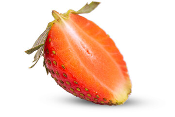 strawberry isolated on transparent background
