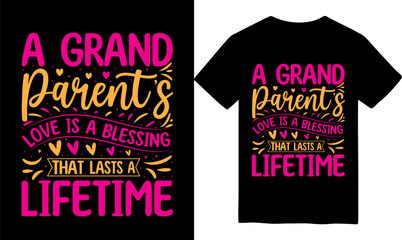 Grandparents High quality vector tshit design, Original Vector illustration for t-shirt design, Grandparents day tshirt designs, new tshirt design, graphic illustration, abstract, vintage t shirts