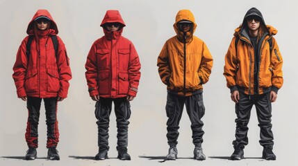 a modern template of page coming soon of streetwear clothes