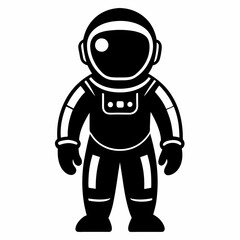 Astronaut Black silhouette