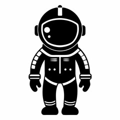Astronaut Black silhouette