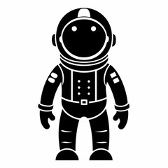 Astronaut Black silhouette