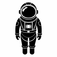 Astronaut Black silhouette