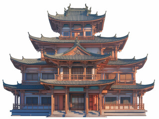 Fototapeta premium chinese temple architecture