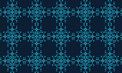 Fabric pattern, european, textile graphics, patchwork, ikat vector,