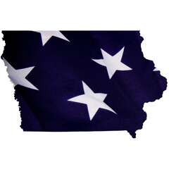 Iowa US Flag Stars