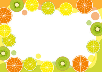 ビタミンカラーの元気フレーム