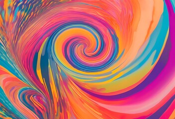 Background image featuring deliberately created colorful circular lines arranged in a visually stunning pattern.
