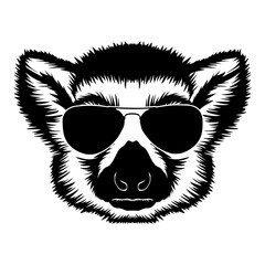 Lemur In Sunglasses