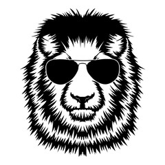 Lion In Sunglasses