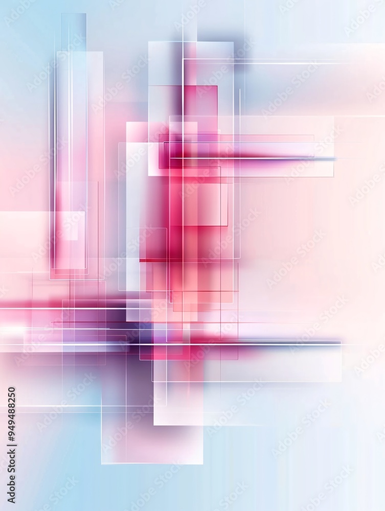 Poster minimalistic technology abstract background with sleek lines and geometric shapes, emphasizing moder