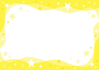星のフレーム＿イエロー