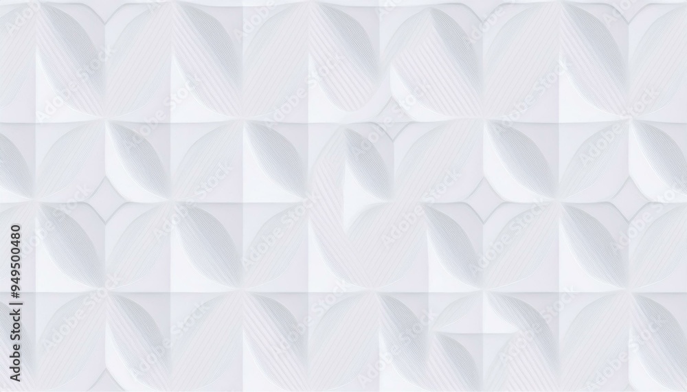 Poster modern 3d abstract white silver geometric rippled universal background for business presentation. ab