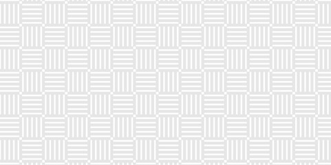 Minimal diamond vector overlapping Pattern geometric square wave line. black and white seamless tile stripe pattern geometric create retro square line pattern white background.