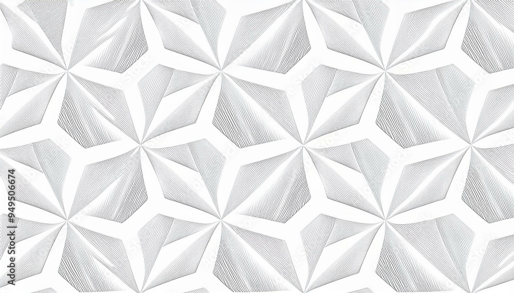 Poster white silver geometric universal background for business presentation. abstract elegant seamless pat