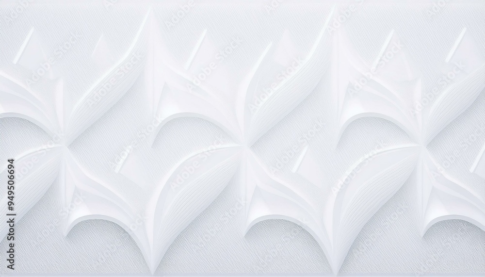 Aufkleber white silver geometric universal background for business presentation. abstract elegant seamless pat