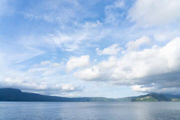 雄大な十和田湖