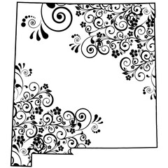 New Mexico Vine Pattern