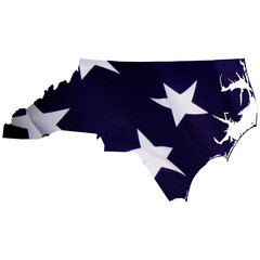 North Carolina US Flag Stars