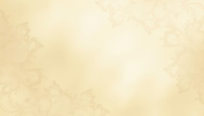 Subtle background featuring a blend of cream and gold tones, adorned with delicate patterns for Ganesh Chaturthi