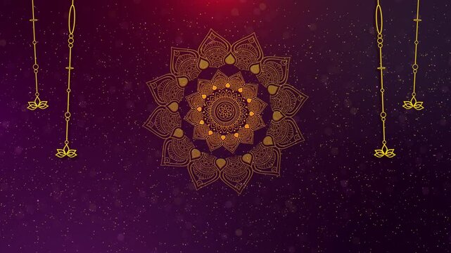 Happy Diwali Diya lamps lit during Diwali, Hindu festival of lights celebration traditional oil lamp Lights in light festival background. invitation traditional Indian lights Hindu celebration holiday