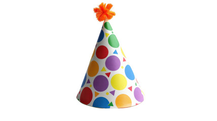 Party hat isolated on white background 