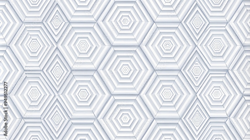 Poster abstract elegant seamless pattern. minimalist empty triangular bg. white silver geometric universal 