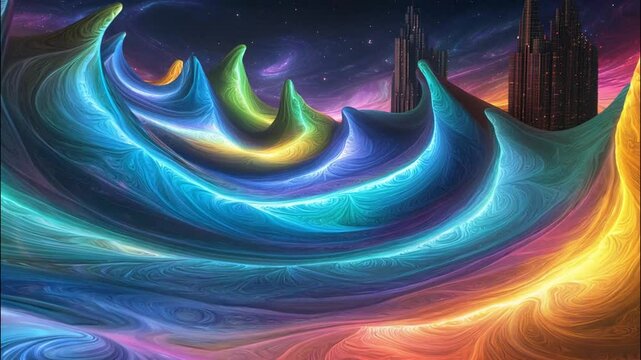A City of Light Within a Cosmic Landscape