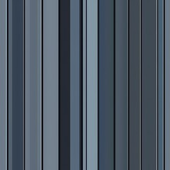 Obraz premium Abstract blue and gray vertical stripes creating a modern artistic pattern.