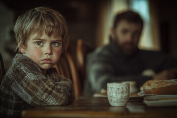 Family Worry About Money