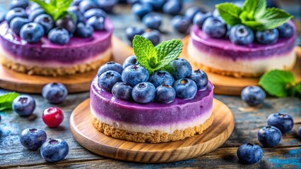 blueberry freshness summer vibe calming thermal solution sweet treat colorful culinary artistry