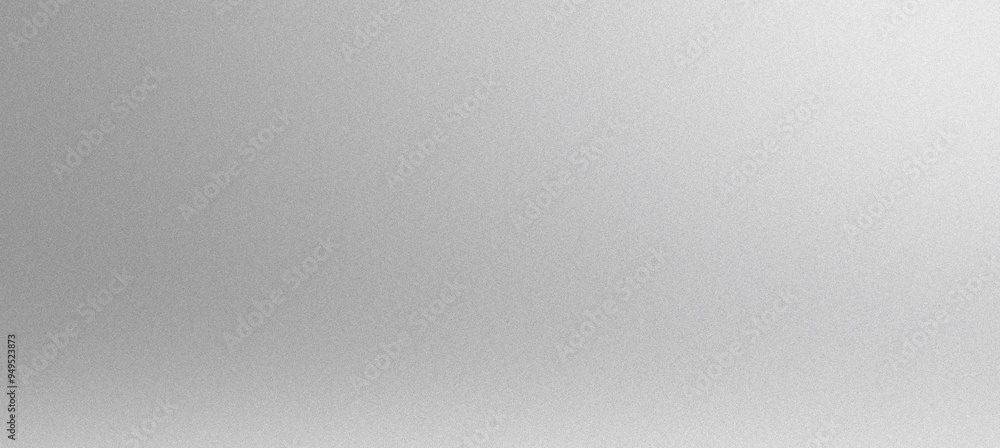 Canvas Prints silver gradient background with a grainy texture reflecting a light source from above