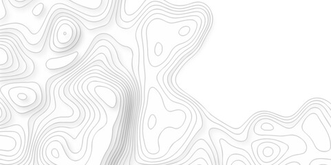 Abstract stripe wave line area space topography vector digital grid counter line map. topo stripe line topographical black line and white minimal texture background.	