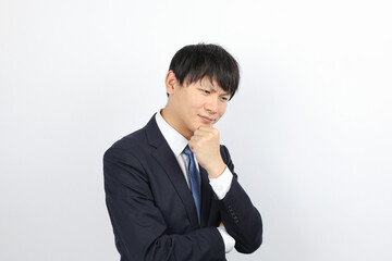 困る・悩む男性ビジネスマン