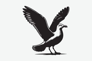 Bird vector art and illustration