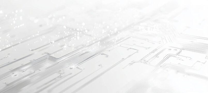 A white background with a lot of lines and dots