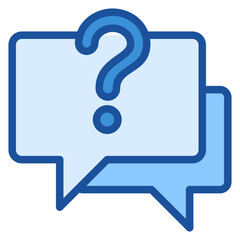 Question Blue Icon