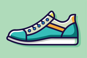unique shoes and  boots icon vector illustration 