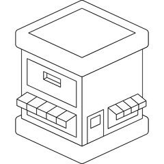 Timber Frame House Icon