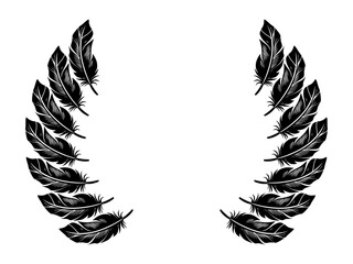 feather wreath set © Blackthief