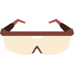 Safety Glasses Illustration