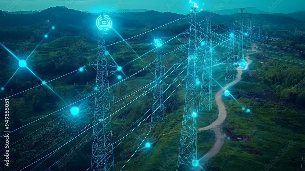 Poster comprehensive iot data analysis and monitoring during the installation of high voltage power transmi