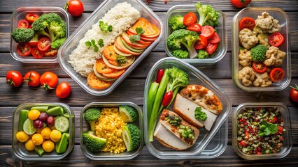 Meal Prep: Show how the set can be used for meal prep.