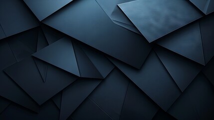 Obraz premium Contemporary abstract background in black and blue. Minimalist design with a color gradient. Dark hues. 