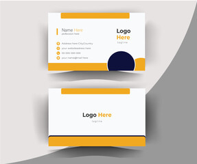 Business card design set template for company corporate style .Vector illustration.