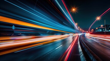light trail pattern wallpaper