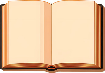 open illustrated book